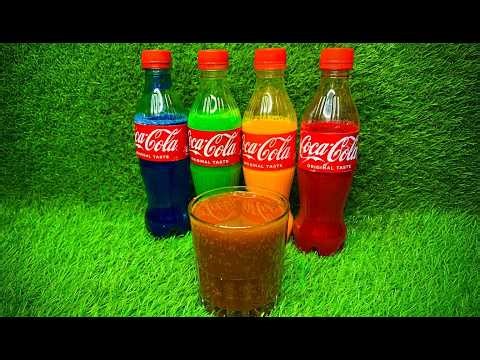 You Won't Believe What Happened! Giant Coca-Cola Rocket Toothpaste Explosion with Fanta & Mentos