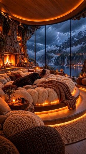 Cozy Thunderstorm & Rain Sounds for Relaxing Vibes 🌧️❤️