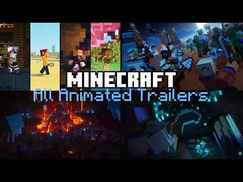 🎇Evolution of Minecraft Animated Trailers🎇 (2010-2026)