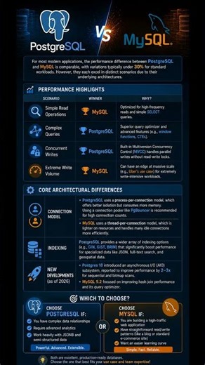 PostgreSQL vs MySQL