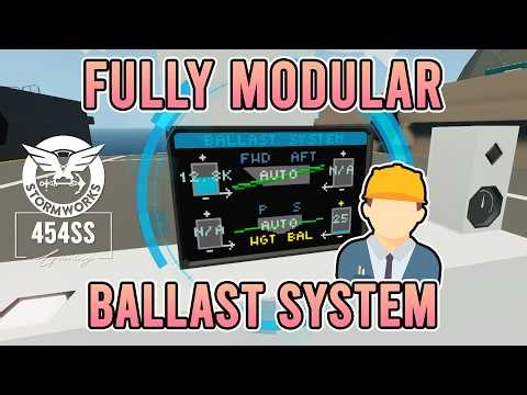 I Built an Auto-Balancing Ballast System in Stormworks