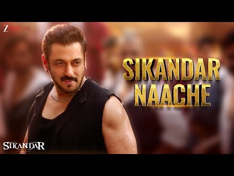 Sikandar Naache | Sikandar | Salman Khan & Rashmika | JAM8, Amit Mishra, AKASA, Siddhaant | Lyrical