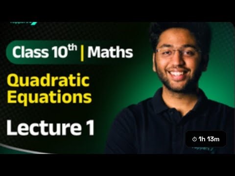 📘 Quadratic Equations | Class 10 Maths | Complete Chapter Explanation #shobitnirwan #abhaybatch