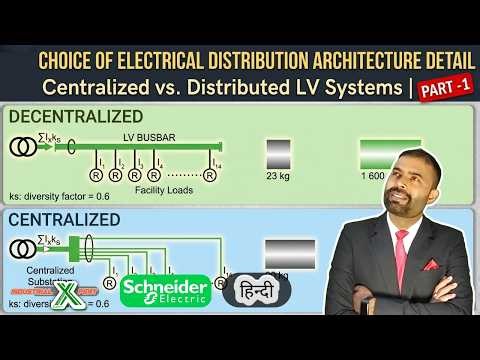 Choice of Electrical Distribution Architecture Detail | Centralized vs Distributed LV System PART -1