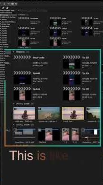 The Secret to Faster B-Roll #finalcutpro #editing #video