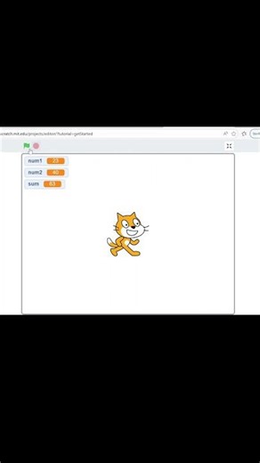 Learn Coding with Scratch: Build a Simple Addition Calculator #scratchprogramming #scratch