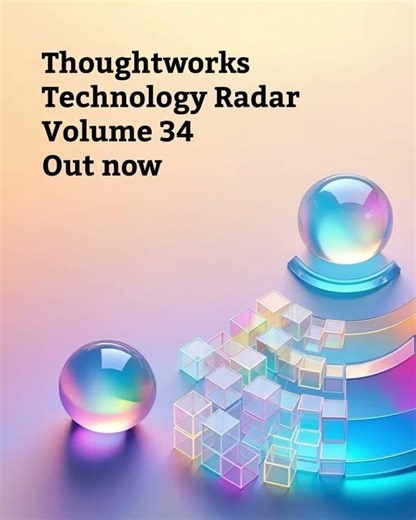 Technology Radar Vol 34 | Out now