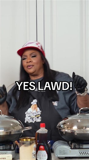 Come and put your name on it, Donald! 🔥 I felt that thang…but I think what I felt got confused! 🤣 Tonight’s episode of @whiskinitallmspat is PERSONAL for me because I sent for @tevin.m.davis MYSELF to come into my kitchen! We’re reading, laughing, and making some fried apples! THIS IS NOT AN EPISODE YOU WANT TO MISS! I will see you tonight at 8pm on YouTube! #dessert #easy