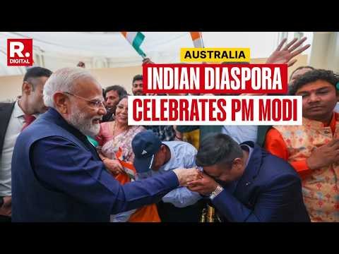 'He's An Avatar Of Vishnu', Indian Diaspora Meets PM Modi In Melbourne | Australia