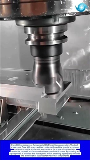 Best CNC Face Milling Tool for high precision industrial metal surface finishing#toolslife#tools