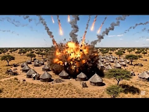 When a meteorite destroys a human tribe, aliens rescue a pregnant woman who survives! #film