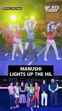Manushi Chhillar steals the show with electrifying performance at Women’s HIL inauguration in Ranchi