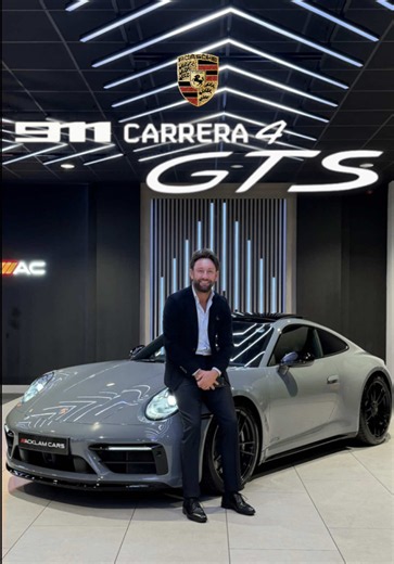 Arctic Grey Porsche 911 Carrera 4 GTS Coupe with Porsche Approved Warranty until 13.06.2027 💨 2023 23 Porsche 911 3.0 Carrera 4 GTS Coupe Live Priced at £101,990 - Buy & Reserve Online - Contact Liam on 07795623213 or Business WhatsApp us on 07724101010 📲 ✔️Front End PPF ✔️Arctic Grey ✔️GTS Interior Package ✔️Exterior Package Painted In Black (High Gloss) ✔️Front Axle Lift System ✔️Electric Slide/Tilt Glass Sunroof ✔️Carbon Matt Interior Package ✔️ 18-Way Adaptive Sports Seats Plus with Memory