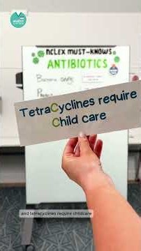 ANTIBIOTICS: NCLEX MUST-KNOWS