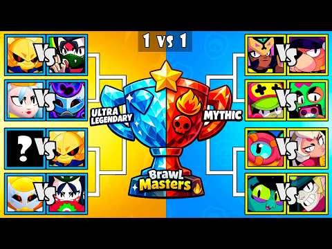 ULTRA LEGENDARY vs MYTHIC | Who Is The Best Brawler | Brawl Stars Tournament | Sirius & Najia