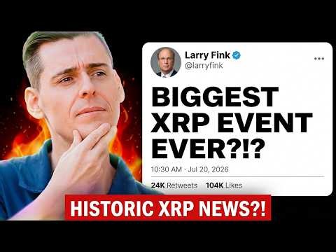 BIGGEST XRP HISTORIC EVENT HAPPENING NOW!??! (TOKENIZATION)