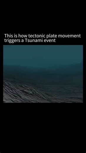Technology | Science | History on Instagram: "This is how a Tsunami works Tectonic plates cause tsunamis when they suddenly shift during an undersea earthquake. This rapid movement displaces a massive amount of water, sending powerful waves across the ocean. The most common cause is a subduction zone, where one plate is forced under another, triggering a violent release of energy that pushes water upward and outward. (Via: NOAA)"