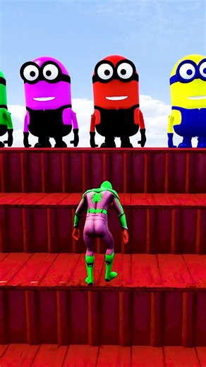 GTA 5 Epic Water Ragdolls | Spider-Man Jumps / Fails ep.18149 #shorts