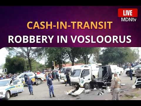 CASH-IN-TRANSIT ROBBERY IN VOSLOORUS | ARMED SUSPECTS STRIKE THIS MORNING