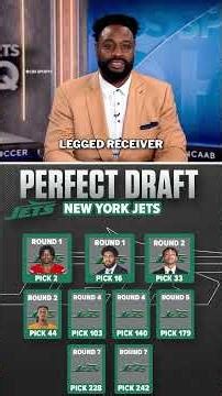 Are you rocking with this Jets perfect draft? 💪