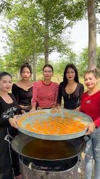 Cooking yummy deep fried eggs recipe
