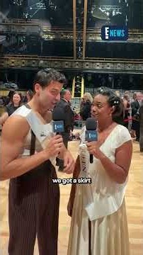 Tatyana Ali and Jan Ravnik share more about how they're feeling on #DWTS Horror Movie Night.