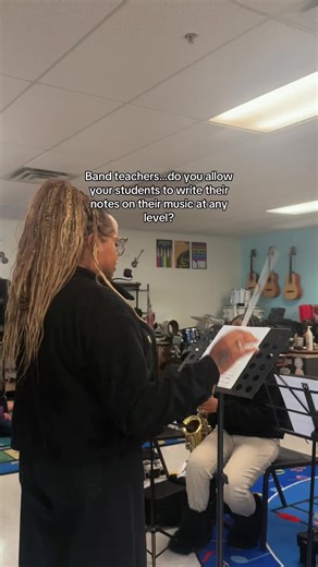 Beginner Band Student Music Note-Taking Strategies