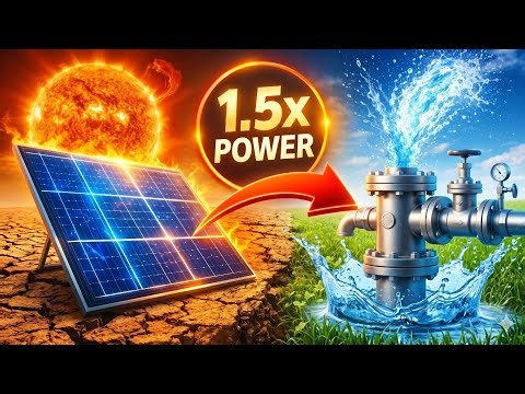 Stop Guessing! How to Calculate Solar Water Pump Size & Total Dynamic Head