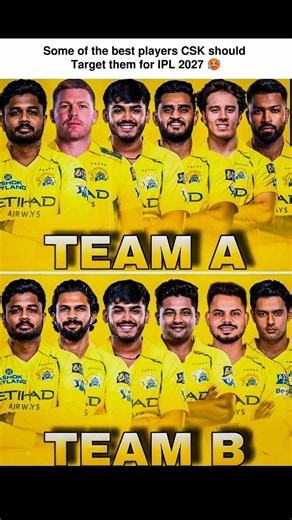 Some of the best players CSK should Target them for IPL 2027 🥵🗿 || #shortfeed#viralvideo#cricketnews