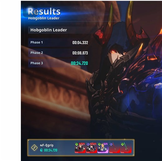 🔥[Battle of time] Hobgoblin✅24Sec Run👌🏻Featuring SR hunter☠️ , Happy hunting guys! #sololevelingARISE #sololevelingarisegaming #netmarblesololeveling #fyp #fypシ゚ #sololevelinggameplay #sungjinwoosololeveling #igristhebloodred