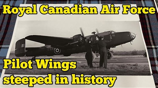 Royal Canadian Air Force Pilot Wings made from metal steeped in history: RCAF Halifax bomber LW682 | Joetey Attariwala, MD