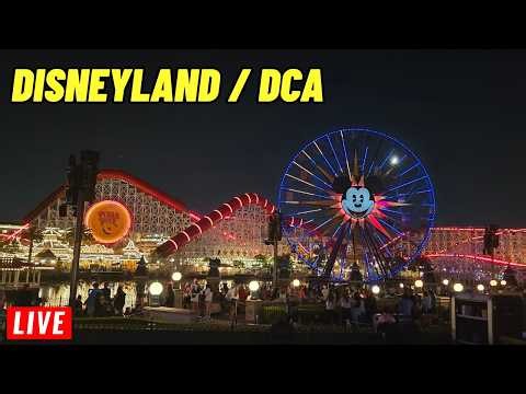 🔴Live Disneyland and DCA resort Monday for rides, shows and everything else 10/19/2026