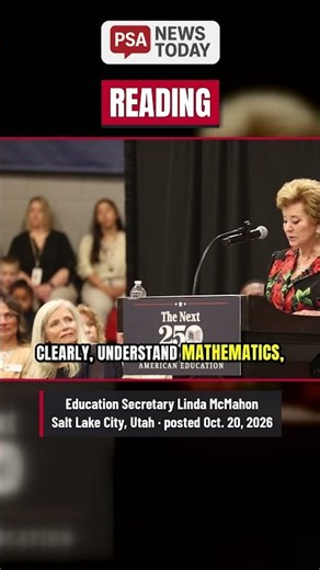 "Supercharge the Fundamentals": McMahon on Reading, Writing and Math #Shorts