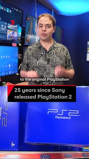 It's been 25 years since Sony released the PlayStation 2, the highest-selling game console of all time. But what made it so popular? #sony #ps2 #playstation #playstation2 #gaming | 7NEWS Australia