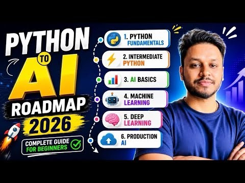 🐍 Python Roadmap 2026 | Complete Beginner to Advanced Guide | Python Series #1