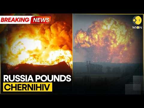 Russia-Ukraine War: Chernihiv Hit By Massive Russian Attack, 15 Back-To-Back Blasts Reported | WION