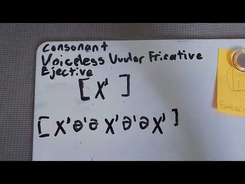 [Consonant] Voiceless Uvular Fricative Ejective [χʼ]