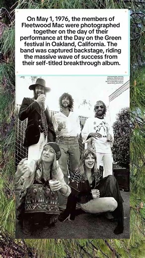 Fleetwood Mac Backstage at Day on the Green: 1976 🎸 #FleetwoodMac #70sMusic.