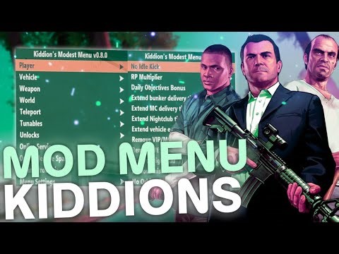 Free GTA 5 Mod Menu PC 2026 / Kiddions Cheat, Money Hack & Online Mods (WORKING)