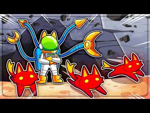 I used UNLIMITED CATS to mine everything in Dome Keeper