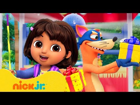 Dora | 🎉 Festas de aniversário da Dora! com Raposão 🥳 50 minutos | Nick Jr. em Português