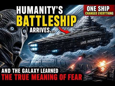 Humanity’s Battleship Arrives—And the Galaxy Learned the True Meaning of Fear | HFY Sci-Fi Story