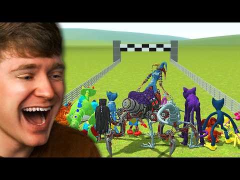 WHO is the FASTEST POPPY PLAYTIME MONSTER!? (Reaction)