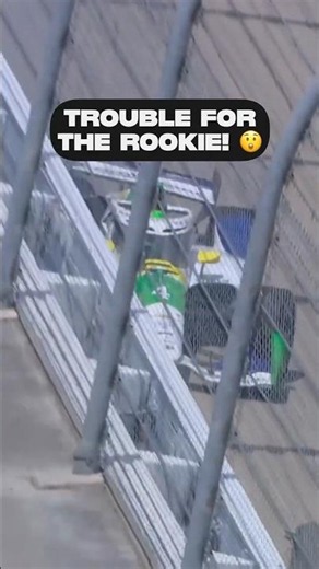 Caio Collet is in the wall! 😬 #indycar #racing #caiocollet