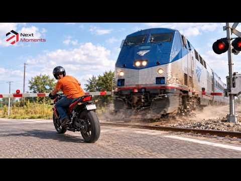 Unbelievable train accidents captured on camera | Best of Month #03