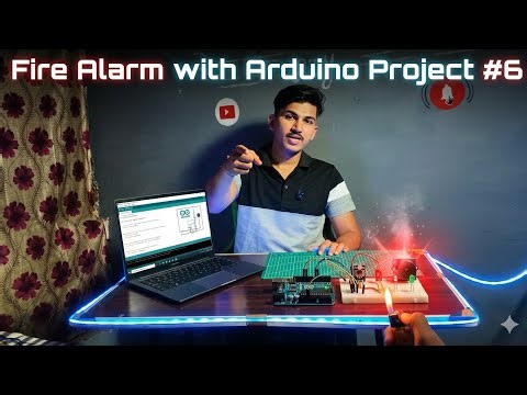 🔥 Fire Alarm with Arduino Project #6 | Thermistor Sensor Fire Detection System 🚨