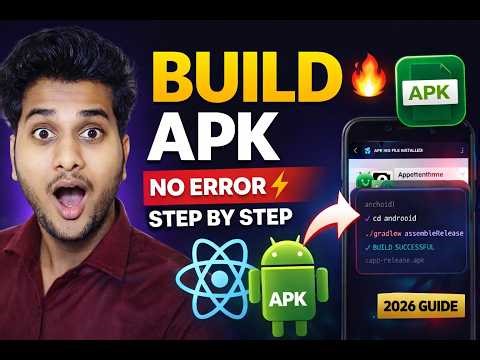 How to Build React Native APK in 10 Minutes (Step by Step) | #reactnative #apk #build