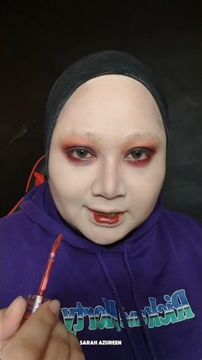 Transformative Makeup Artistry with a Dramatic Twist