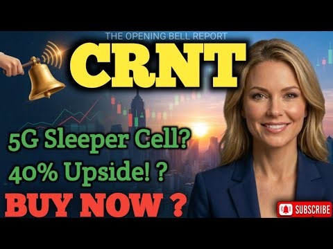 CRNT Stock The 5G Sleeper Cell? Why Analysts Predict a 40% Upside! CRNT STOCK PODCAST TODAY ANALYSIS