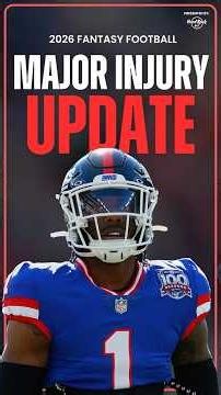 NFL Injury Expert Shares Concerns About Malik Nabers Fantasy Football Outlook! #shorts